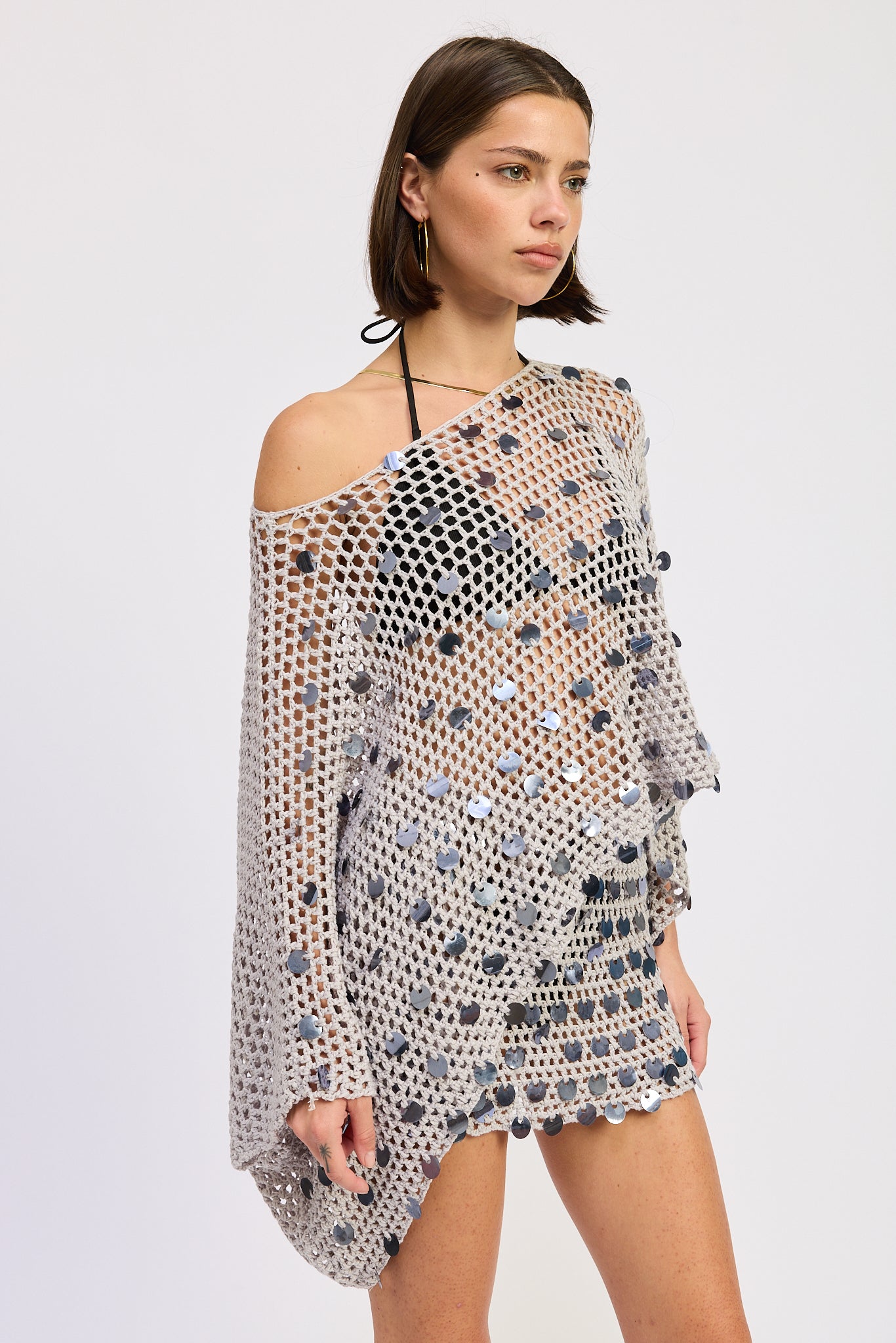 Lumi Crochet Poncho