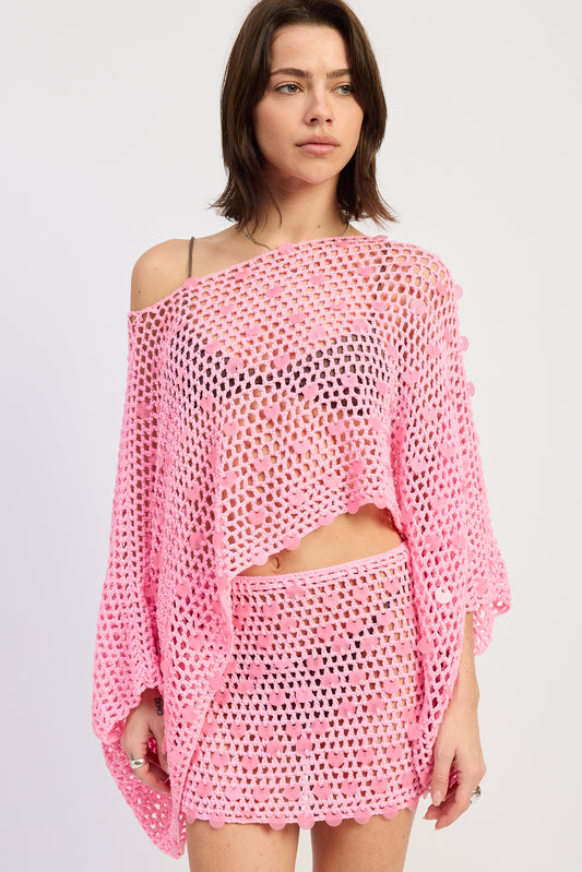 Lumi Crochet Poncho