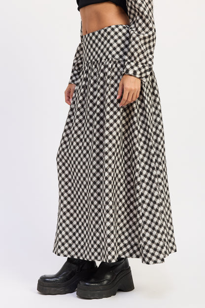 Eloise Plaid Skirt