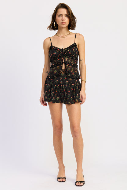 Flora Mini Skort
