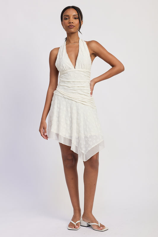Amora Halter Mini Dress