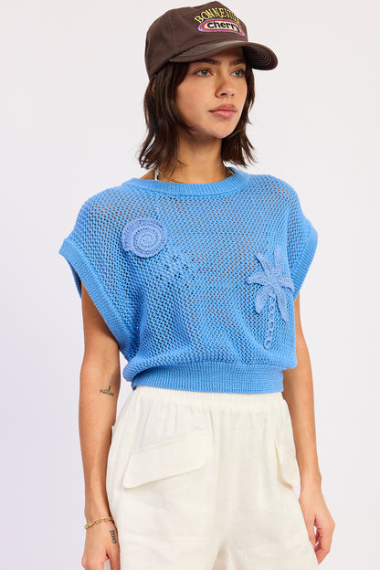 Kimbra Crochet Top