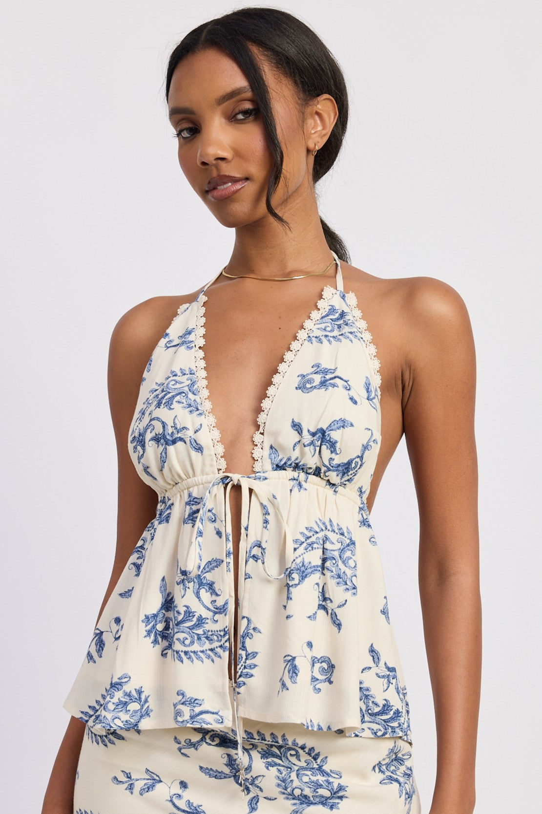 Amarine Halter Neck Top