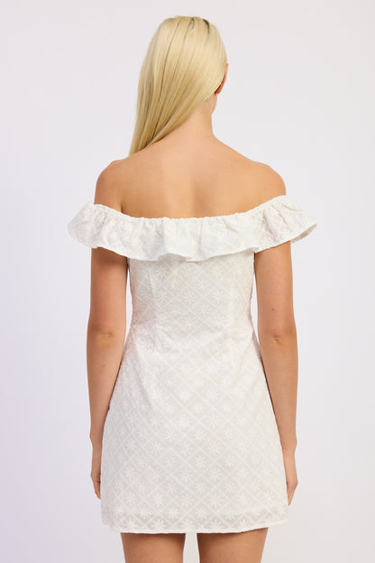 Grace Mini Off Shoulder Dress