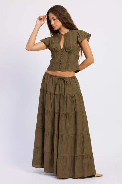 Lumina Maxi Skirt
