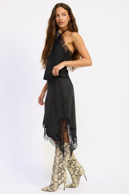 Cadence Satin Skirt