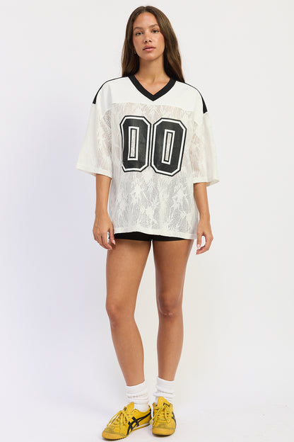 Heidi Lace Tee