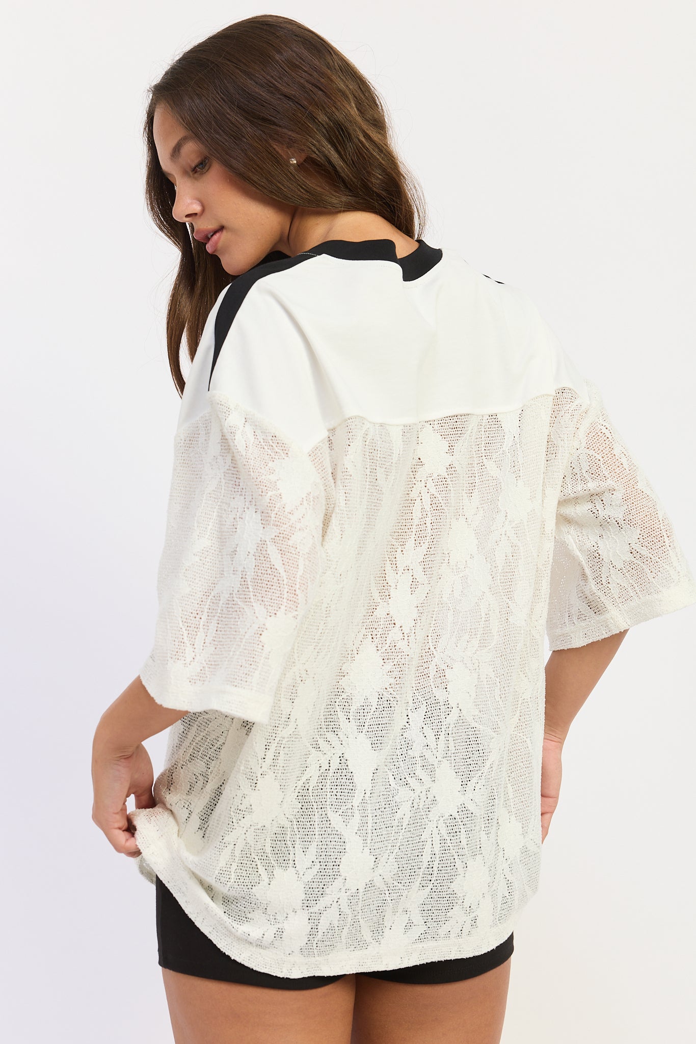 Heidi Lace Tee