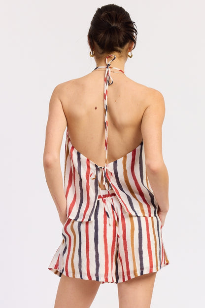 Vale Tie Top