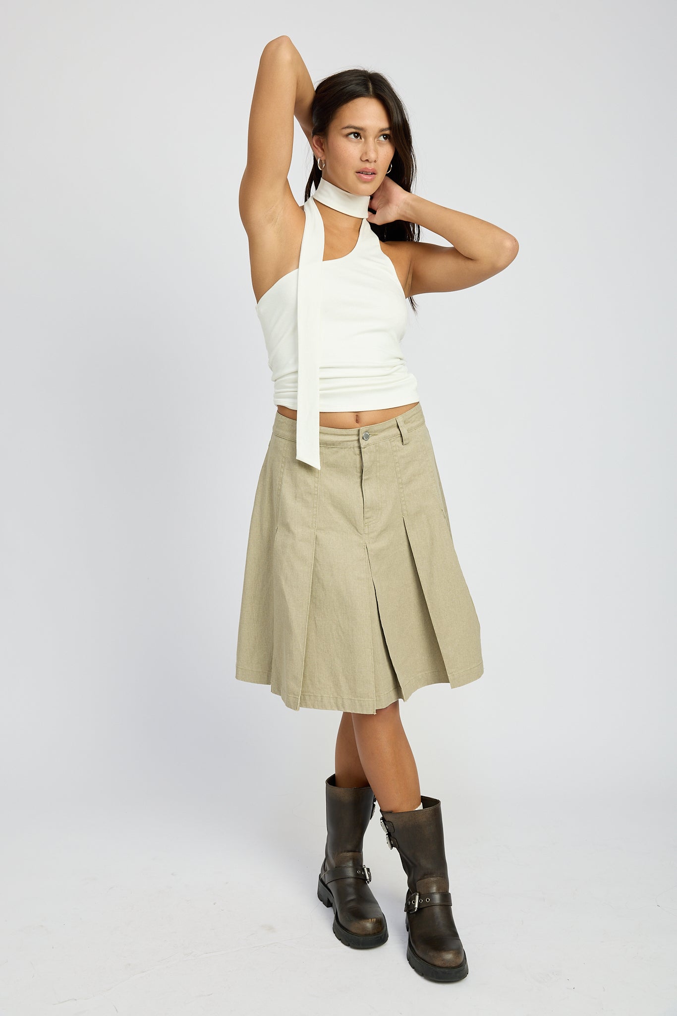 Madison Pleated Skirt