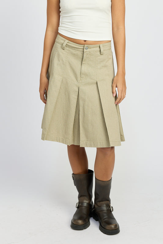 Madison Pleated Skirt