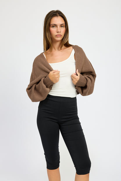 Faith Shrug Cardigan