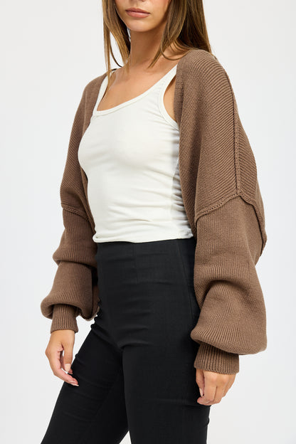 Faith Shrug Cardigan