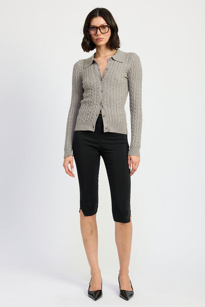 Alaia Cardigan Top