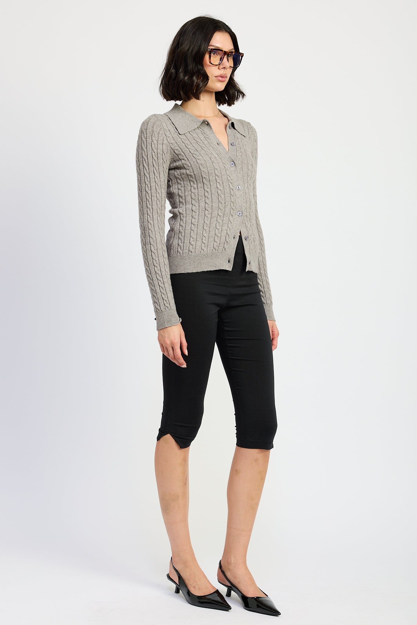 Alaia Cardigan Top