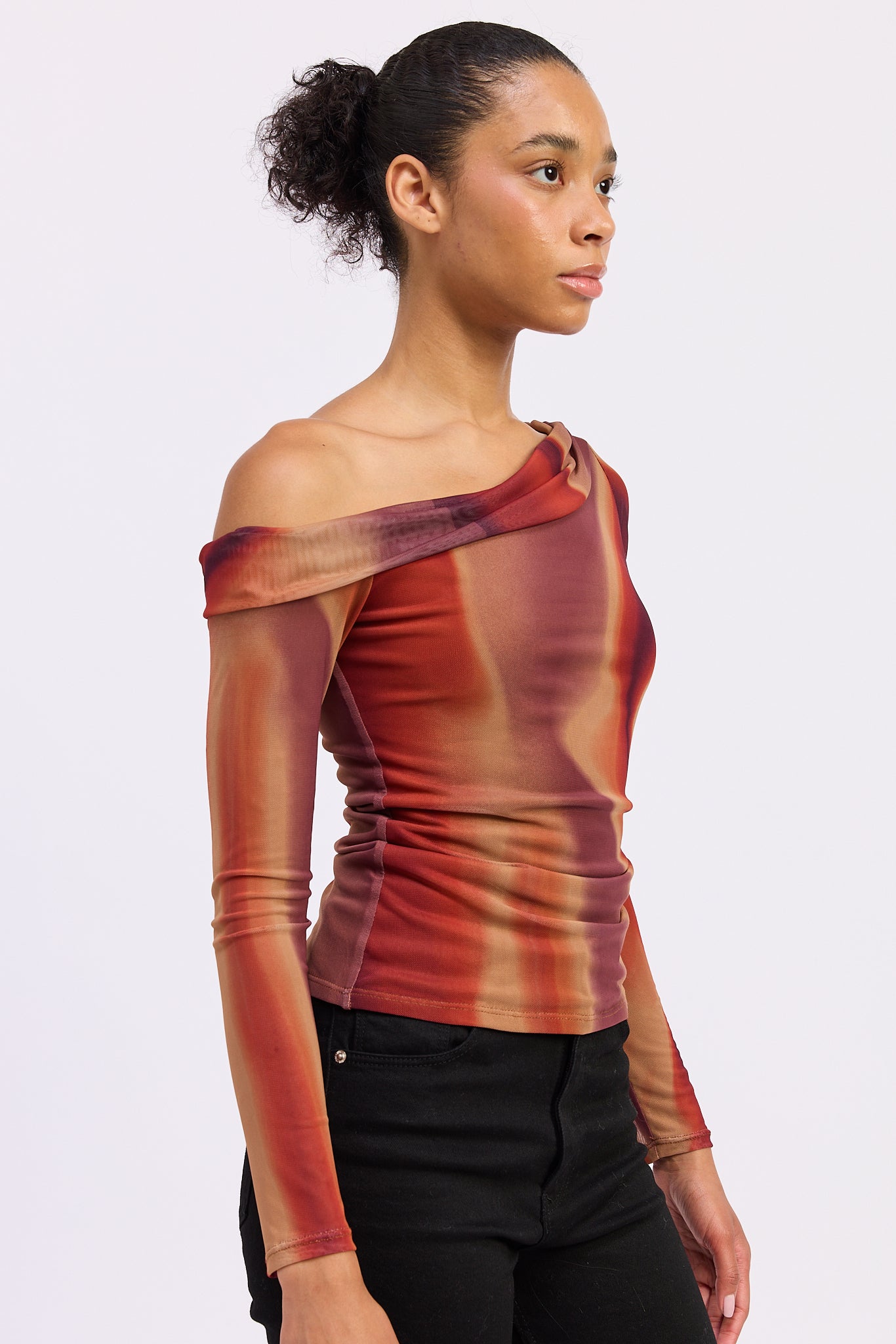 Farrah Mesh Top