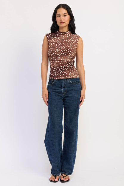 Hannah Mesh Top