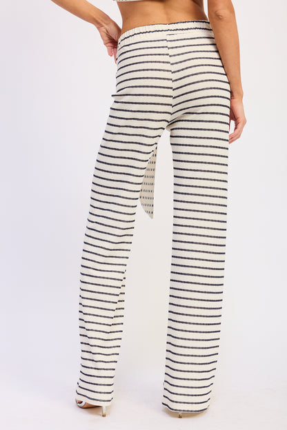 Stria Striped Pants