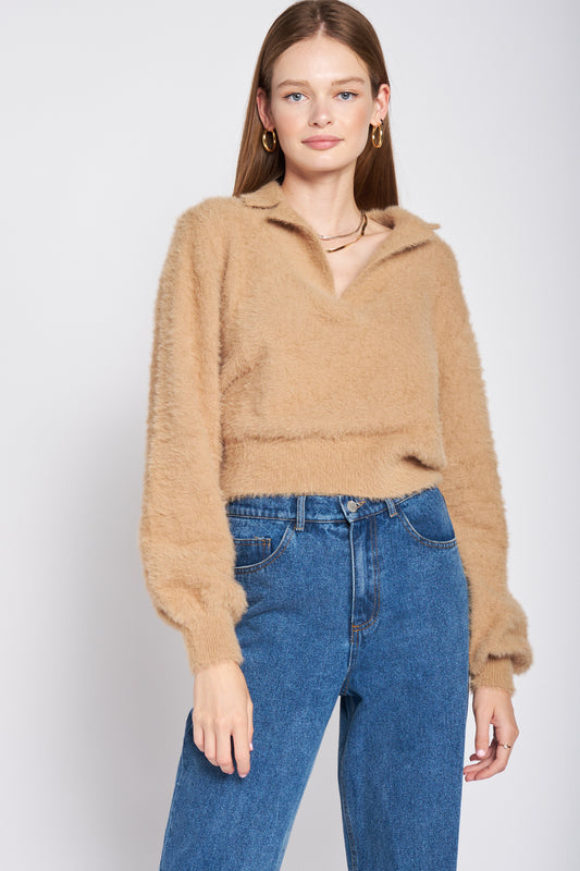 Cindy Collar Sweater