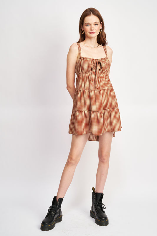 Amina BabyDoll Mini Dress